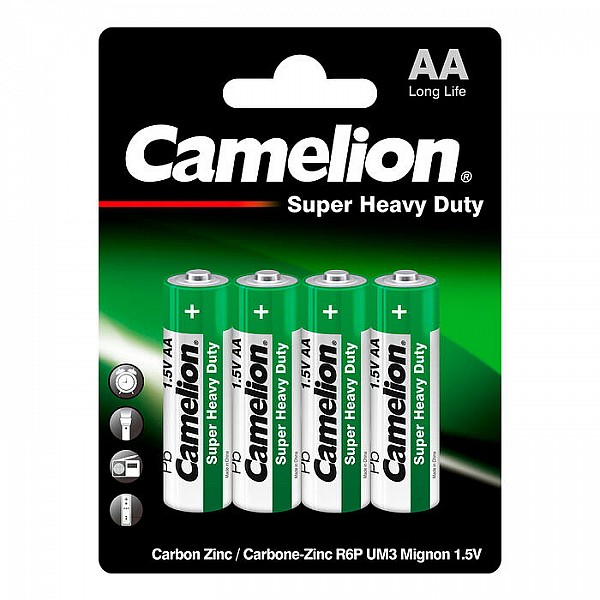Батарейка Camelion R6P-ВP4 Green