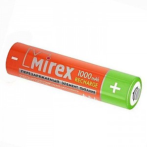 Аккумулятор Ni-MH Mirex HR03 / AAA 1000mAh 1.2V 4ВР