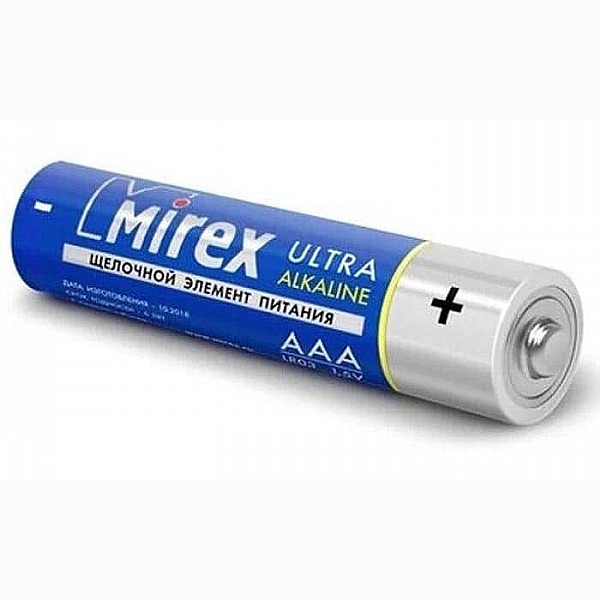 Батарейка Mirex ААА LR03 4BL 4 шт