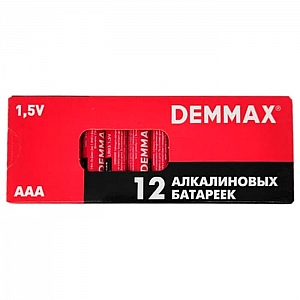 Батарейка Demmax 14606 BP12PR LR03 1.5В AAA 12 шт