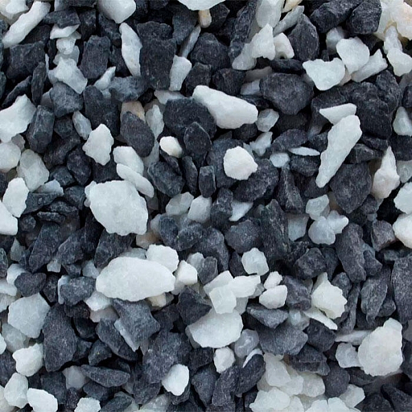 Щебень декоративный мраморно-гранитный 5-10 мм РуБелЭко 20 кг