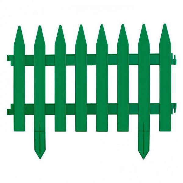 Забор декоративный Palisad Рейка 65005 28*300 см зеленый