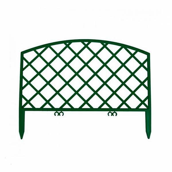 Забор декоративный Gardenplast Romanika №1 50110 2.95 м зеленый