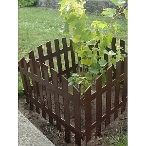 Забор декоративный Gardenplast Renessans №2 50411 3.1*0.35 м шоколад. Изображение - 1