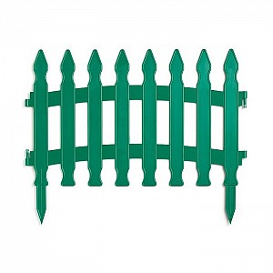 Забор декоративный Optimplast зеленый