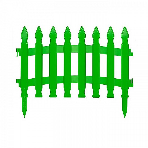 Забор декоративный Optimplast светло-зеленый