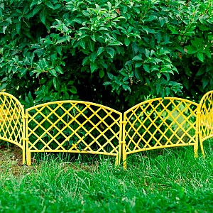 Забор декоративный Gardenplast Romanika №1 50010 2.95 м желтый. Изображение - 3