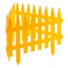 Забор декоративный Palisad Рейка 65000 28*300 см желтый