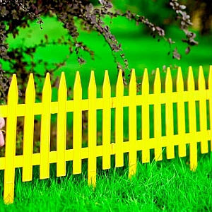 Забор декоративный Gardenplast Gotika №3 50212 3.10 м желтый 7 шт. Изображение - 3