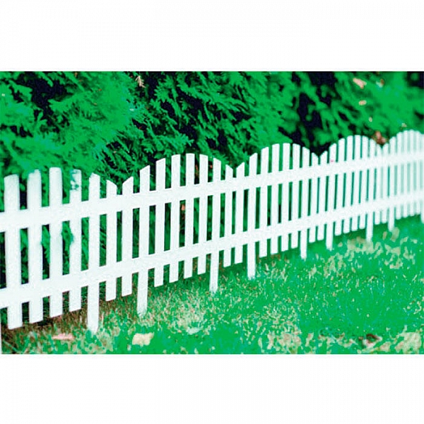 Забор декоративный Gardenplast Renessans №2 50011 3.1*0.35 м белый