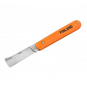 Нож прививочный FINLAND 1453 с прямым лезвием