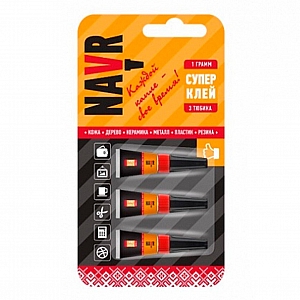 Супер клей Navr 3 в 1 3 г