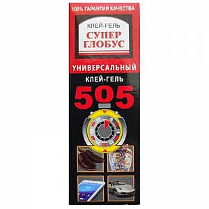 Клей-гель 505 секунда универсальный 6 г