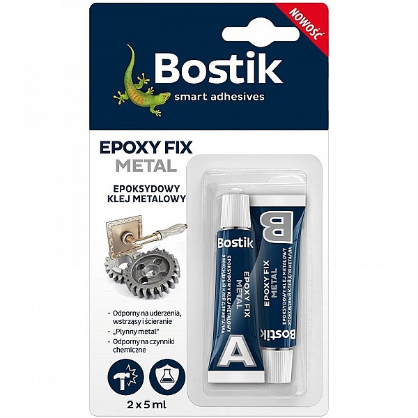 Клей Bostik Epoxy Fix Metal для металла 2*5 мл