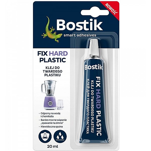 Клей Bostik Fix Hard Plastic для твердого пластика 20 мл