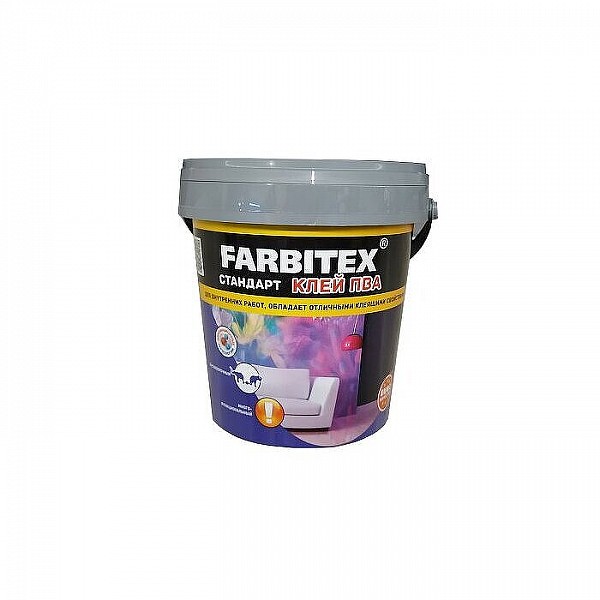 Клей ПВА Farbitex стандарт 0.75 кг