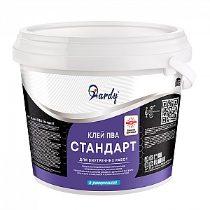 Клей Hardy Стандарт ПВА универсальный 0.75 кг