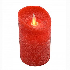 Декоративный светильник-свеча Artstyle TL-951R с эффектом пламени свечи воск 7.5*12.5 см красный