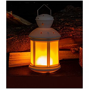 Декоративный светильник-фонарь Artstyle TL-951W с эффектом пламени свечи белый. Изображение - 1