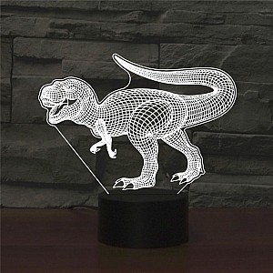 Ночник Camelion NL-405 Динозавр LED 3Вт RGB USB 3АА (в комплект не входят). Изображение - 4