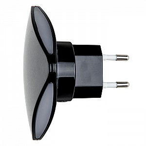 Светильник-ночник Uniel DTL-320 Треугольник Black Sensor UL-00007224 с фотосенсором день-ночь черный. Изображение - 1