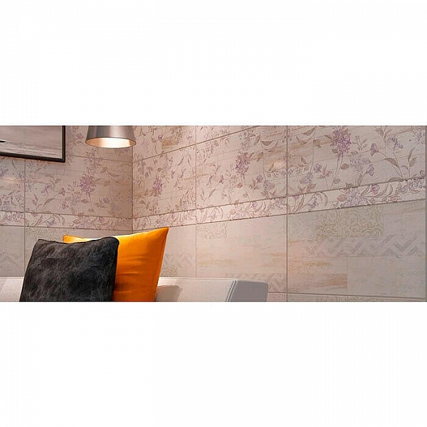 Панно Березакерамика (Belani) Сан-Ремо 2 250*500 мм белый