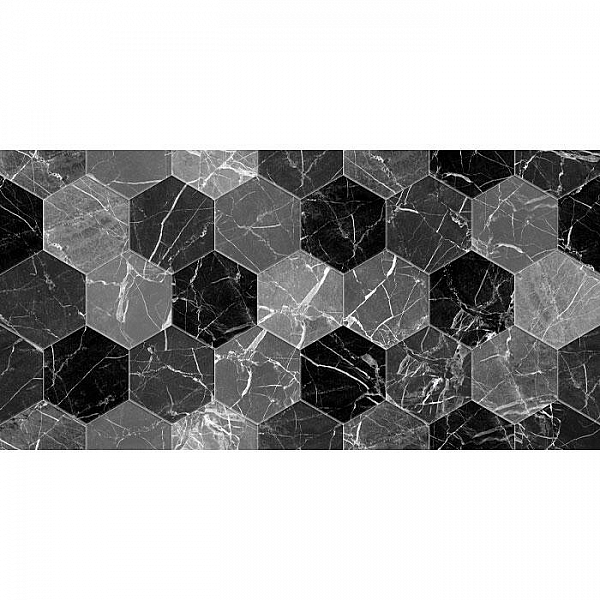 Декор Березакерамика (Belani) Дайкири 600*300 мм черный