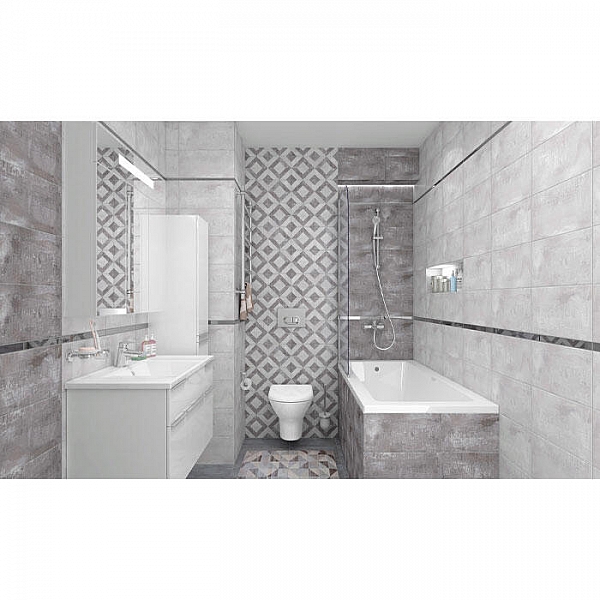 Плитка Laparet Troffi 08-01-06-1338 200*400 мм серый