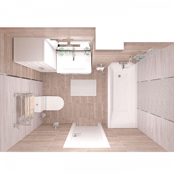 Керамогранит Laparet Envy 400*400 мм коричневый