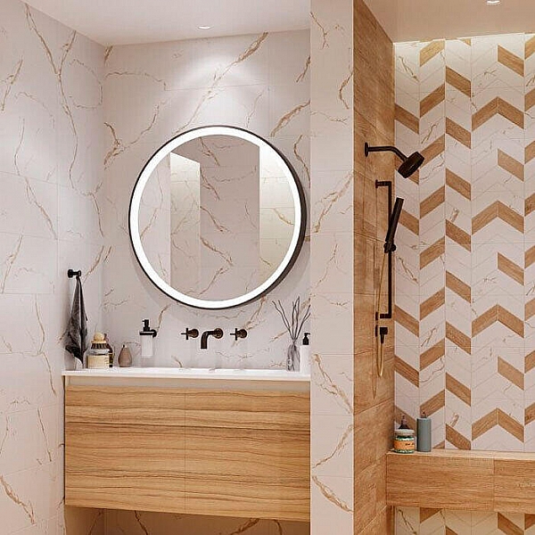 Плитка Березакерамика (Belani) Marmaris 500*250 мм белый