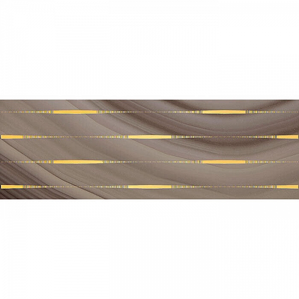 Декор Laparet Agat Lines VTB4060081 200*600 мм кофейный