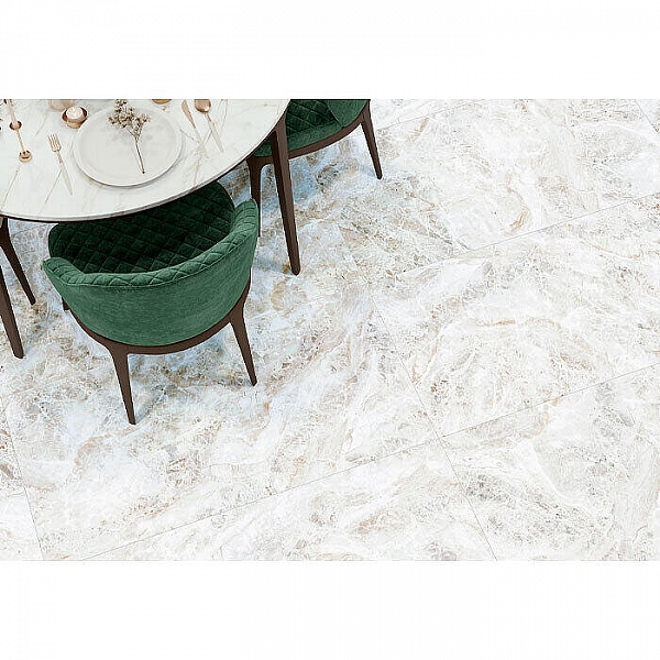 Керамогранит Alma Ceramica Wave GFA57WAV00L 570*570 мм белый