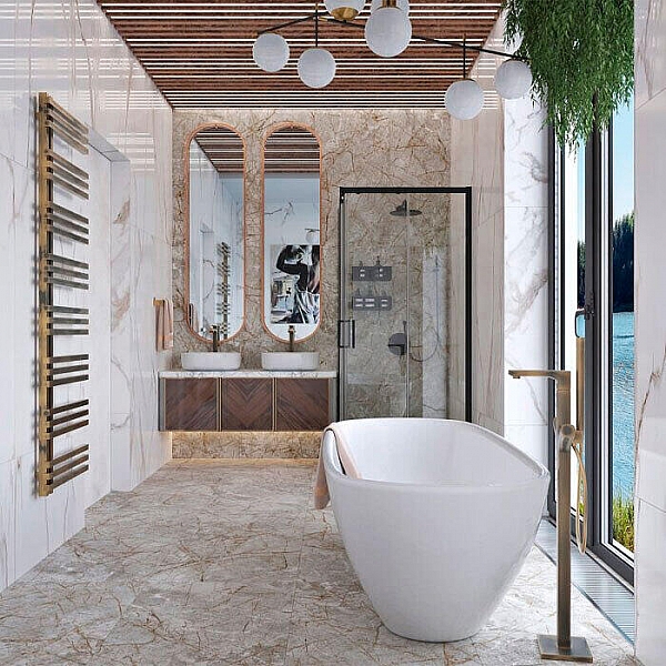 Керамогранит Kerranova Iceberg K-2003/MR 1200*600 мм серый