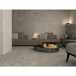 Керамогранит Gracia Ceramica Terrazzo PG 01 600*600 мм grey. Изображение - 3