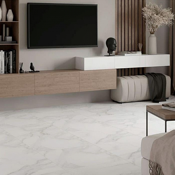 Керамогранит Gracia Ceramica Casa Blanca PG 01 600*600 мм white