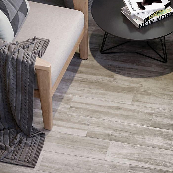 Керамогранит Cersanit Antiquewood 16728 185*598 мм серый