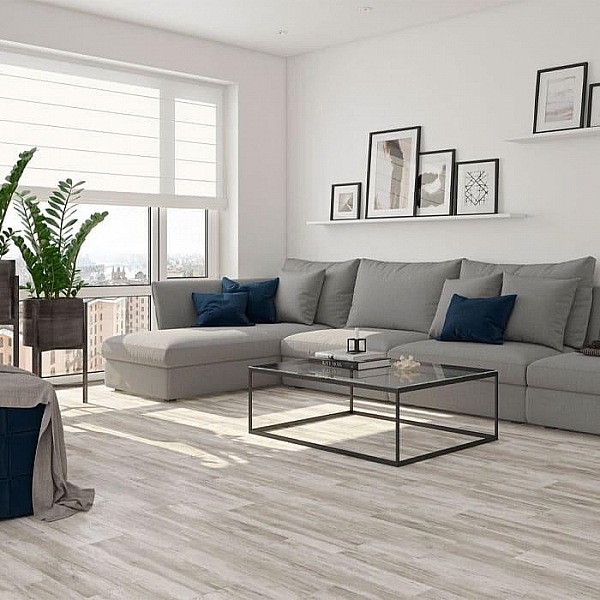 Керамогранит Cersanit Antiquewood 16728 185*598 мм серый