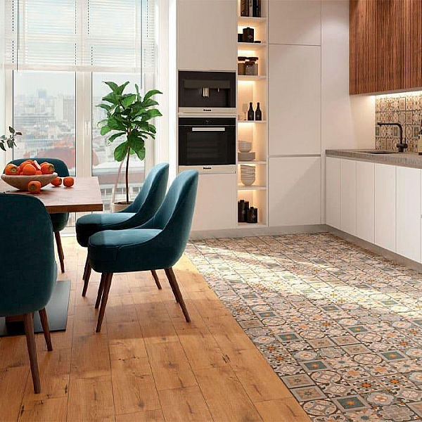 Керамогранит Cersanit Sandwood 16712 185*598 мм коричневый