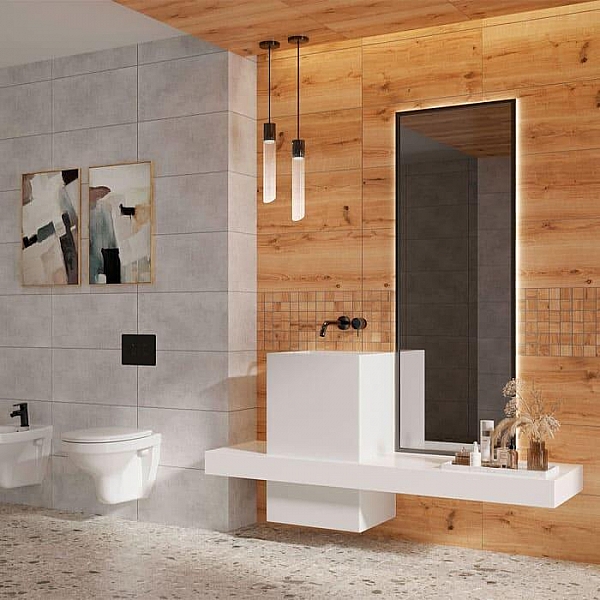 Керамогранит Cersanit Woodhouse 16346 297*598 мм коричневый