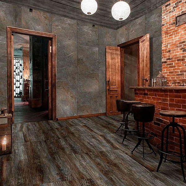 Керамогранит Грани Таганая Petra GRS02-05 600*600 мм камень серый