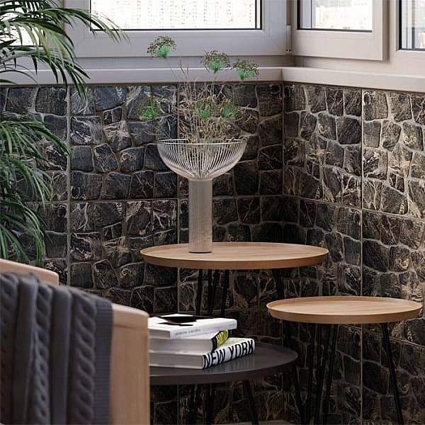 Керамогранит Cersanit Vilio 16429 298*298 мм темно-серый