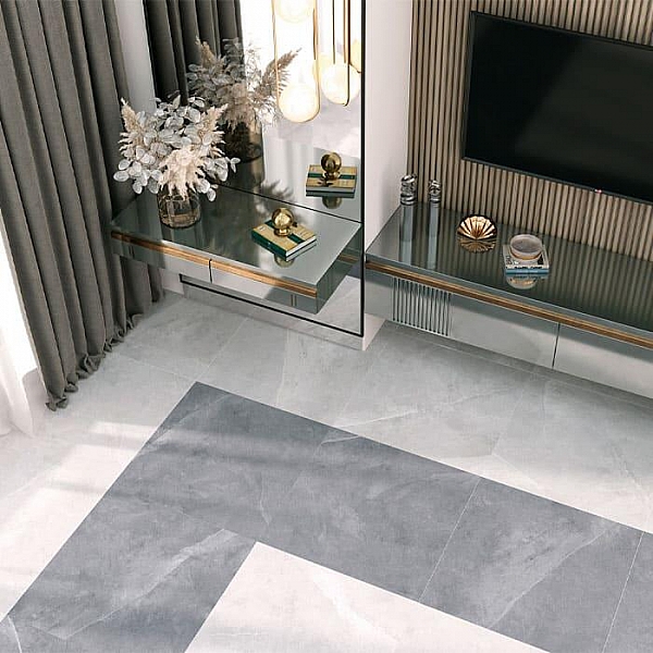 Керамогранит Alma Ceramica Basalto GFA57BST70R 570*570 мм темно-серый