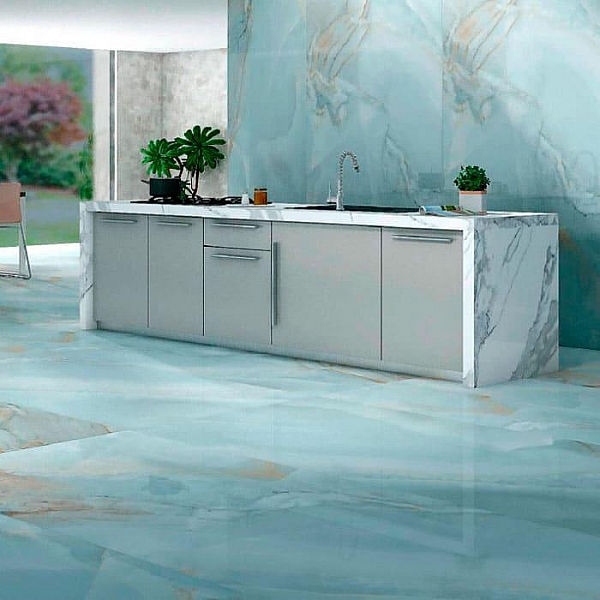 Керамогранит Maimoon Ceramica HG Glossy Opera Onyx Sky 1600*800 мм