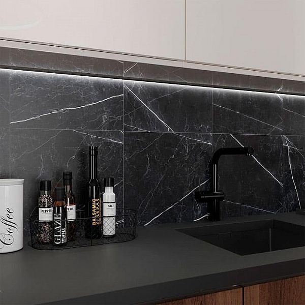 Керамогранит Cersanit Oriental 17196 420*420 мм черный