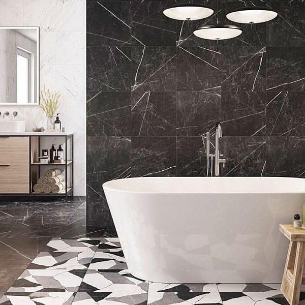 Керамогранит Cersanit Oriental 17196 420*420 мм черный