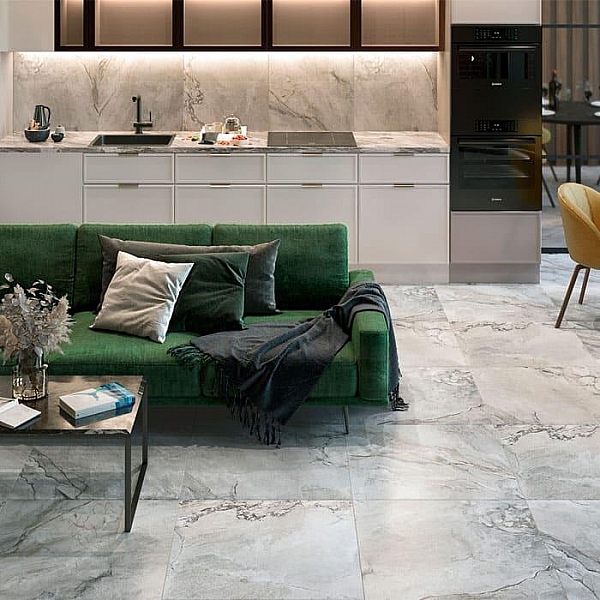 Керамогранит Alma Ceramica Vulcano GFA114VLC07L 570*1140 мм серый