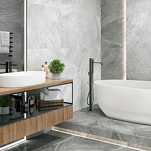 Керамогранит Delacora Rock D60204M 600*600 мм steel. Изображение - 2