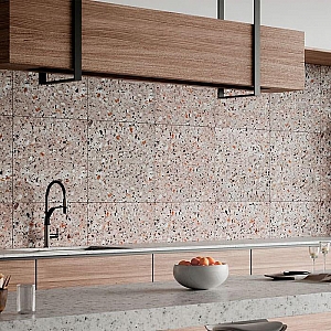 Керамогранит Progres Evia Terrazzo NR0373 600*600 мм серый. Изображение - 3