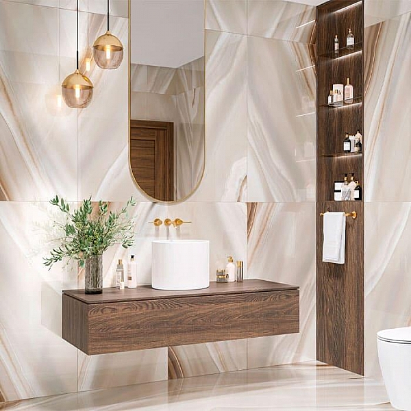 Керамогранит LCM Angel Agate Latte 60120ANG11P 600*1200 мм