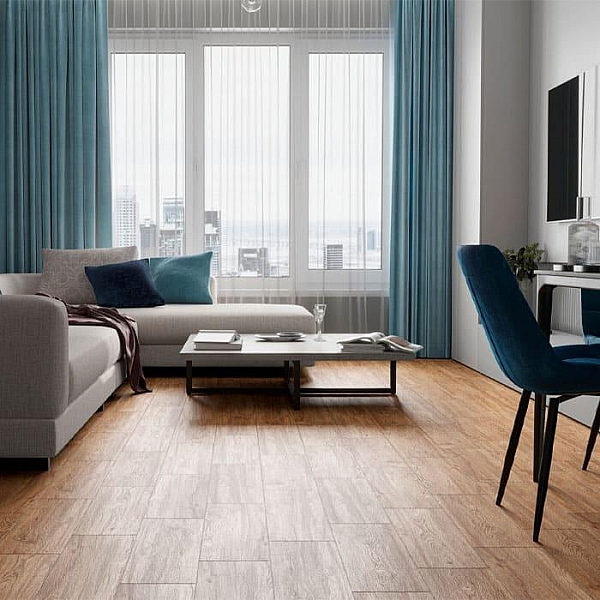 Керамогранит Cersanit Grace 17599 185*598 мм коричневый